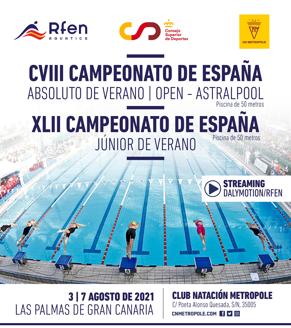 CVIII Campeonato de España Absoluto de Verano P50 Open Astralpool - XLII Campeonato de España Junior Verano P50