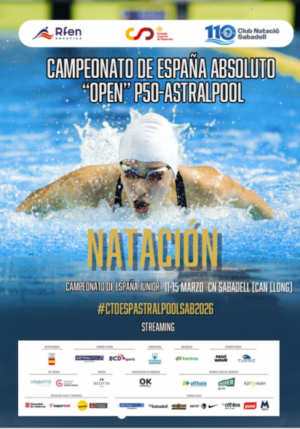 XXVI Cto España “Open”  de Primavera Absoluto Astralpool / XLII Cto España Junior P50